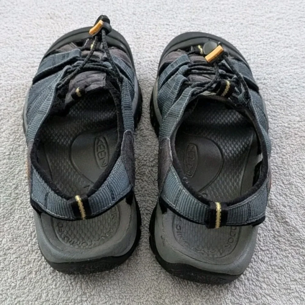 KEEN Newport H2 Navy Blue Gray Waterproof Hiking Sport Water Sandals Mens Sz 10